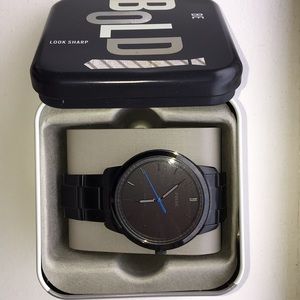 Men’s Fossil watch NWOT never worn, battery works